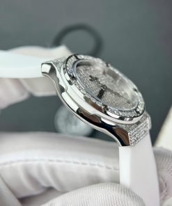Hublot Replica Watch Customs Full Moissanite Diamonds Women's 33mm (1)