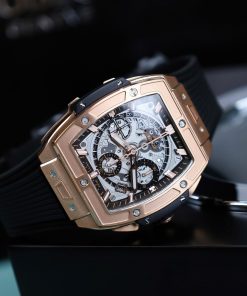 Hublot Spirit Of Big Bang King Gold Best Replica Watches BBF Factory 42mm
