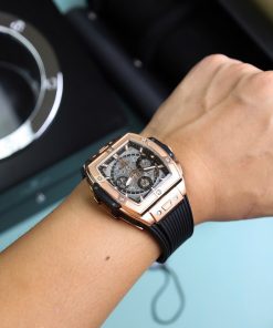 Hublot Spirit Of Big Bang King Gold Best Replica Watches BBF Factory 42mm