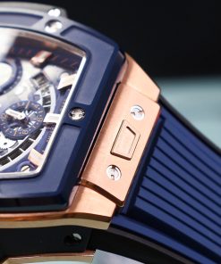 Hublot Spirit Of Big Bang King Gold Blue Ceramic Bezel BBF Factory 42mm
