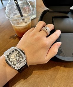 Hublot Spirit of Big Bang Custom Moissanite Hong Kong Replica Watches 42mm (8)