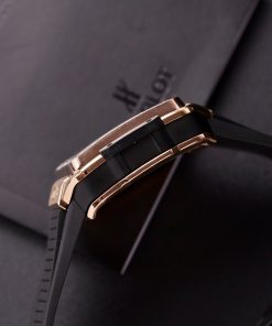 Hublot Square Bang King Gold Custom Bezel Diamonds Moissanite BBF Factory (11)