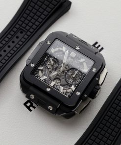 Hublot Square Bang Unico Black Ceramic Best Replica BBF Factory (10)