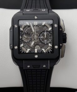 Hublot Square Bang Unico Black Ceramic Best Replica BBF Factory (10)