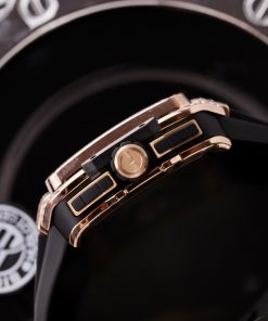 Hublot Square Bang Unico King Gold Custom Full Moissanite Diamonds 42mm (2)