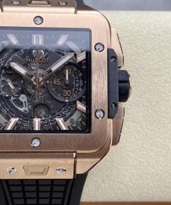 Hublot Square Bang Unico King Gold Replica Watches Best Quality 42mm (1)