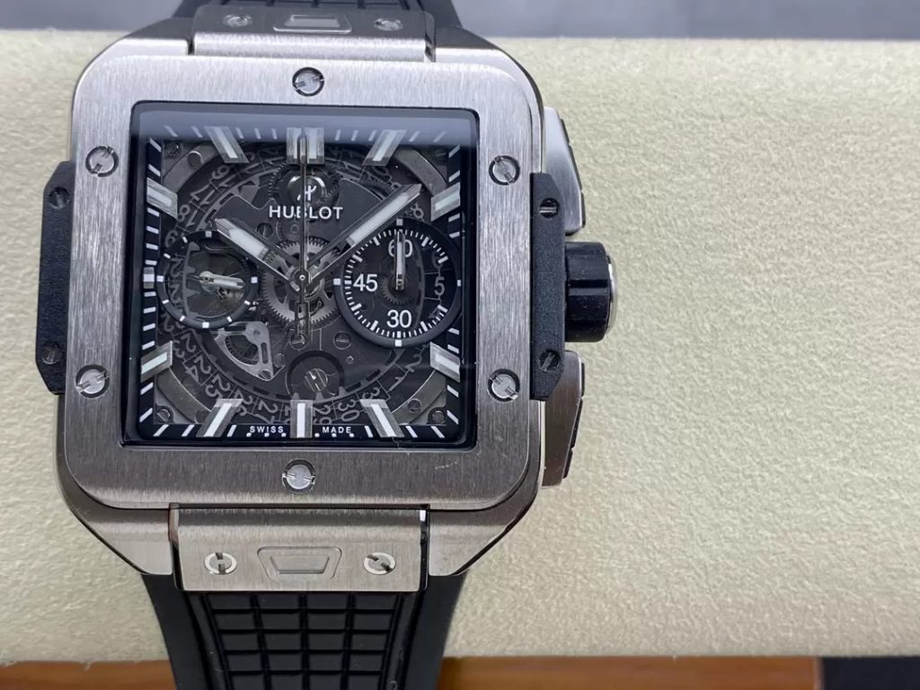 Hublot Square Bang Unico Titanium Replica Watches Best Quality 42mm (8)