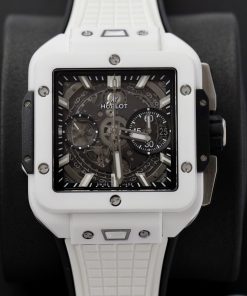Hublot Square Bang Unico White Ceramic Best Replica BBF Factory (10)