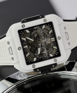 Hublot Square Bang Unico White Ceramic Best Replica BBF Factory (10)
