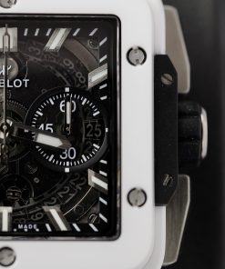 Hublot Square Bang Unico White Ceramic Best Replica BBF Factory (10)
