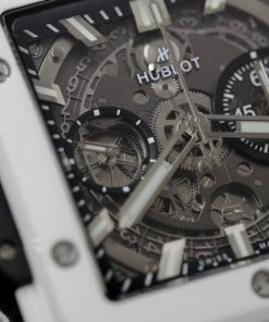 Hublot Square Bang Unico White Ceramic Best Replica BBF Factory (10)