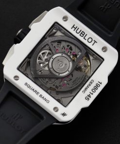 Hublot Square Bang Unico White Ceramic Best Replica BBF Factory (10)