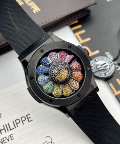 Hublot Takashi Murakami Best Replica Watch Ceramic Rainbow 45mm (1)