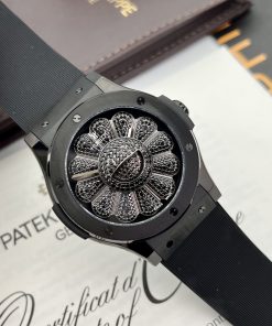 Hublot Takashi Murakami Ceramic Black Replica Watches 45mm (4)