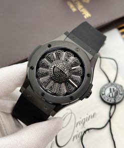 Hublot Takashi Murakami Ceramic Black Replica Watches 45mm (4)