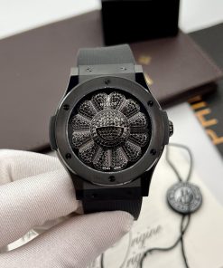 Hublot Takashi Murakami Ceramic Black Replica Watches 45mm (4)