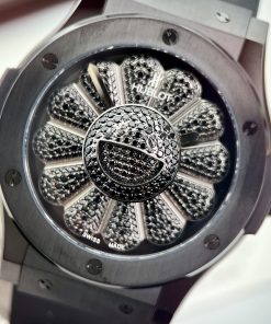 Hublot Takashi Murakami Ceramic Black Replica Watches 45mm (4)