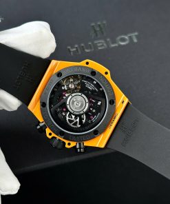 Hubot Big Bang Unico Orange Ceramic Replica Watch BBF Factory (9)