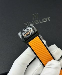 Hubot Big Bang Unico Orange Ceramic Replica Watch BBF Factory (9)