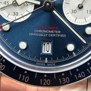 Tudor Black Bay Chronograph Blue Dial Super Clone Watches ZF Factory 41mm (1)