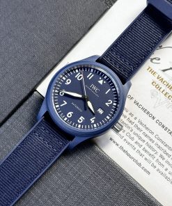 IWC Pilot’s Laureus Sport Blue Ceramic Replica Watches (1)