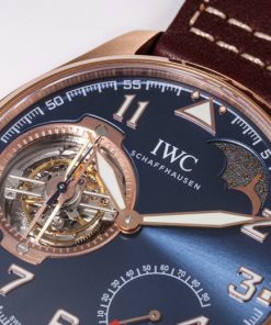 IWC Portugieser Tourbillon Best Replica Watch Blue Dial BBR 44mm (2)
