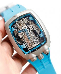 Jacob & Co Bugatti Chiron Fake Watches Rubber Strap 44mm (9)