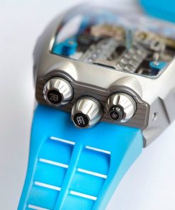 Jacob & Co Bugatti Chiron Fake Watches Rubber Strap 44mm (9)