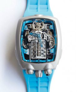 Jacob & Co Bugatti Chiron Fake Watches Rubber Strap 44mm (9)