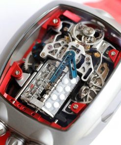 Jacob & Co Bugatti Chiron Replica Watch Red Color 44mm (1)