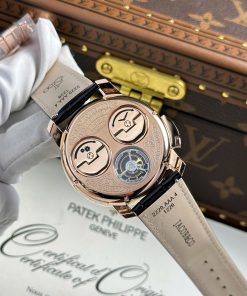 Jacob & Co Casino Roulette Best Replica Watch Leather Strap 44mm (2)