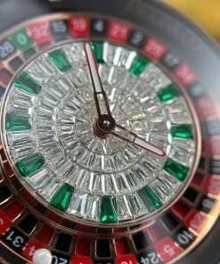 Jacob & Co Casino Roulette Best Replica Watch Leather Strap 44mm (2)