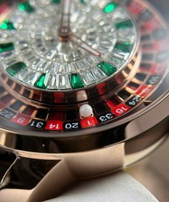 Jacob & Co Casino Roulette Best Replica Watch Leather Strap 44mm (2)