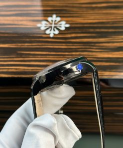 Jacob & Co Casino Roulette Replica Watch Black Leather Strap 44mm (2)