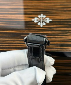 Jacob & Co Casino Roulette Replica Watch Black Leather Strap 44mm (2)