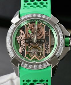 Jacob & Co Heart Of CR7 Replica 11 Watch Green 44mm (1)