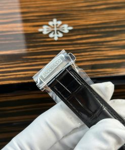 Jacob & Co Replica Watch Casino Roulette Black Leather Strap 44mm (2)