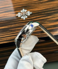 Jacob & Co Replica Watch Casino Roulette Black Leather Strap 44mm (2)