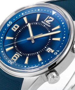 Jaeger Lecoultre Automatique Replica Watches Blue Color 42mm (6)