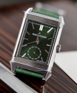 Jaeger Lecoultre Master Reverso Tribute Small Seconds Green Color MGF 30x40mm