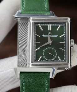 Jaeger Lecoultre Master Reverso Tribute Small Seconds Green Color MGF 30x40mm