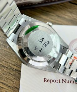 Rolex Day-Date Ice Blue Arabic Dial Custom Moissanite Diamonds Bezel GMF 40mm (2)