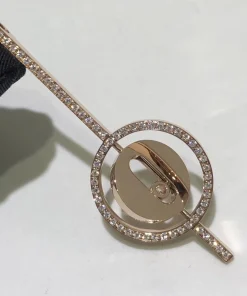 Messika Lucky Move Women Necklace Custom Diamond 18k Rose Gold (2)