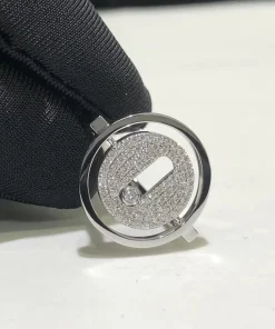 Messika Lucky Move Women Rings Custom 18K White Gold Diamond (2)