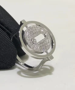 Messika Lucky Move Women Rings Custom 18K White Gold Diamond (2)