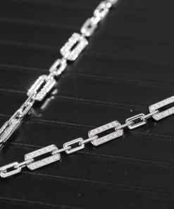 Messika Mens Necklace Custom Diamond White Gold 18K (2)