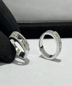 Messika Move Classic Pave Mens Rings Custom Diamond 18K White Gold (2)