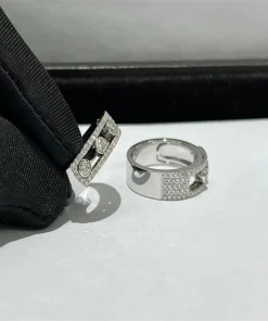 Messika Move Classic Pave Mens Rings Custom Diamond 18K White Gold (2)