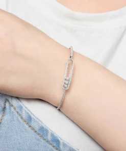 Messika Move Pave Custom Diamond White Gold 18K Bracelet (2)