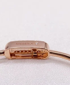 Messika Move Uno Womens Bracelet Diamond 18K Rose Gold Custom (2)